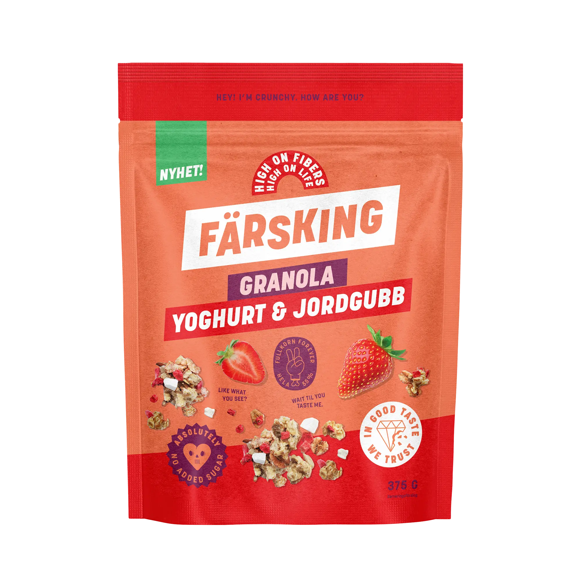 Färsking Yoghurt Jordgubb